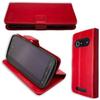 Étui Portefeuille Caseroxx Pour Doro 8040 / 8042 En Cuir Artificiel Avec Porte-cartes – Rouge