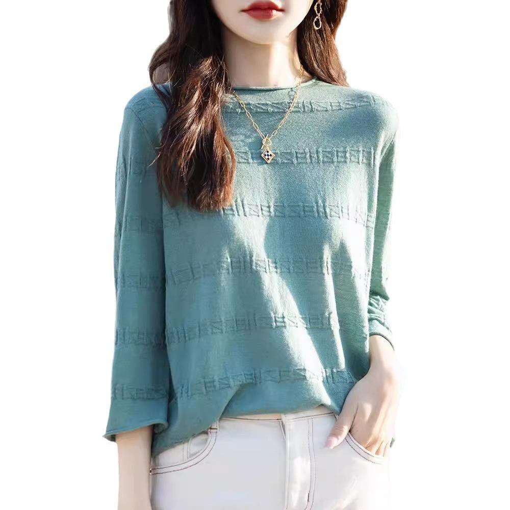 Women's Knit Loose Inner Pullover Tide Top