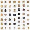10/50pcs Horror Retro Apothecary Stickers Potion Label Graffiti Stickers for DIY Luggage Laptop Skateboard Motorcycle Bicycle Stickers