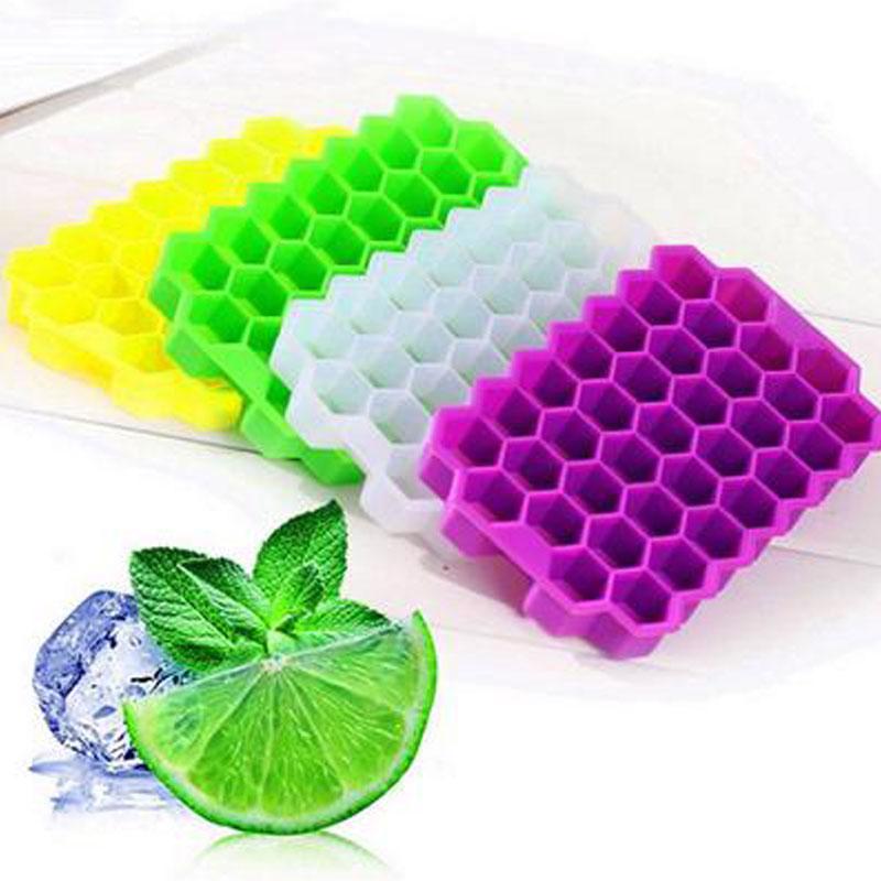 Silicone Ice Cube Tray with Cover