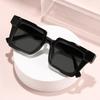 2026 New Retro Oversized Square Frame UV-Protective Sunglasses Unisex Personalized Color-Blocking Classic Driving Shades