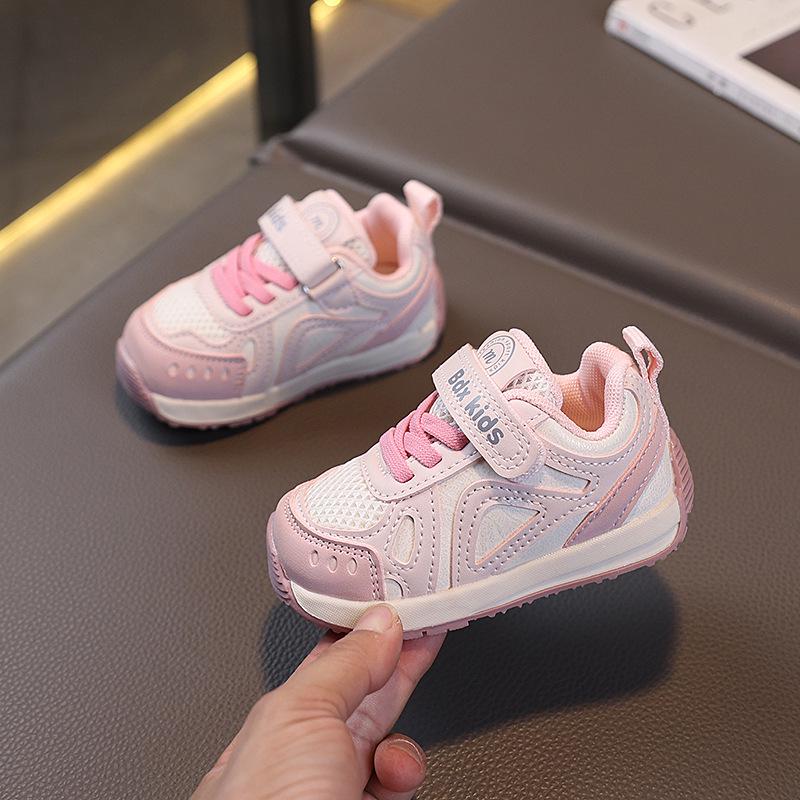 Atmungsaktive Mesh-Sneaker für Kinder - 2025 Frühling/Herbst Trendiger Forrest-Gump-Stil Leichte Freizeitschuhe für Jungen und Mädchen