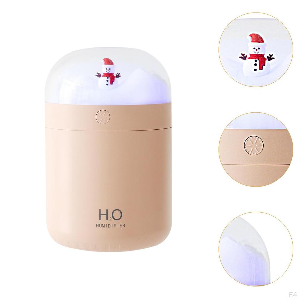 Compact Air Humidifier with Soothing Night Light for Home And Office