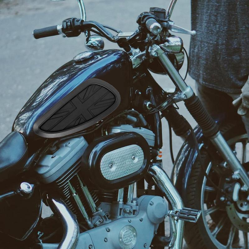 Vintage Motorcycle Anti-slip Tank Pads Sticker Side Gas Knee Grip Traction Pads Protector Decal Sticker Universal For Motorcycle