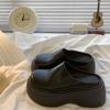 2025 Summer New Popular Outer Wear Super High Heel Bag Head Half Slippers Women's Dopamine Super Fire Thick Bottom Heightening Slippers