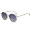 ins wind ultra-light small frame sunglasses women's high-end sense UV protection big face thin trend sunglasses
