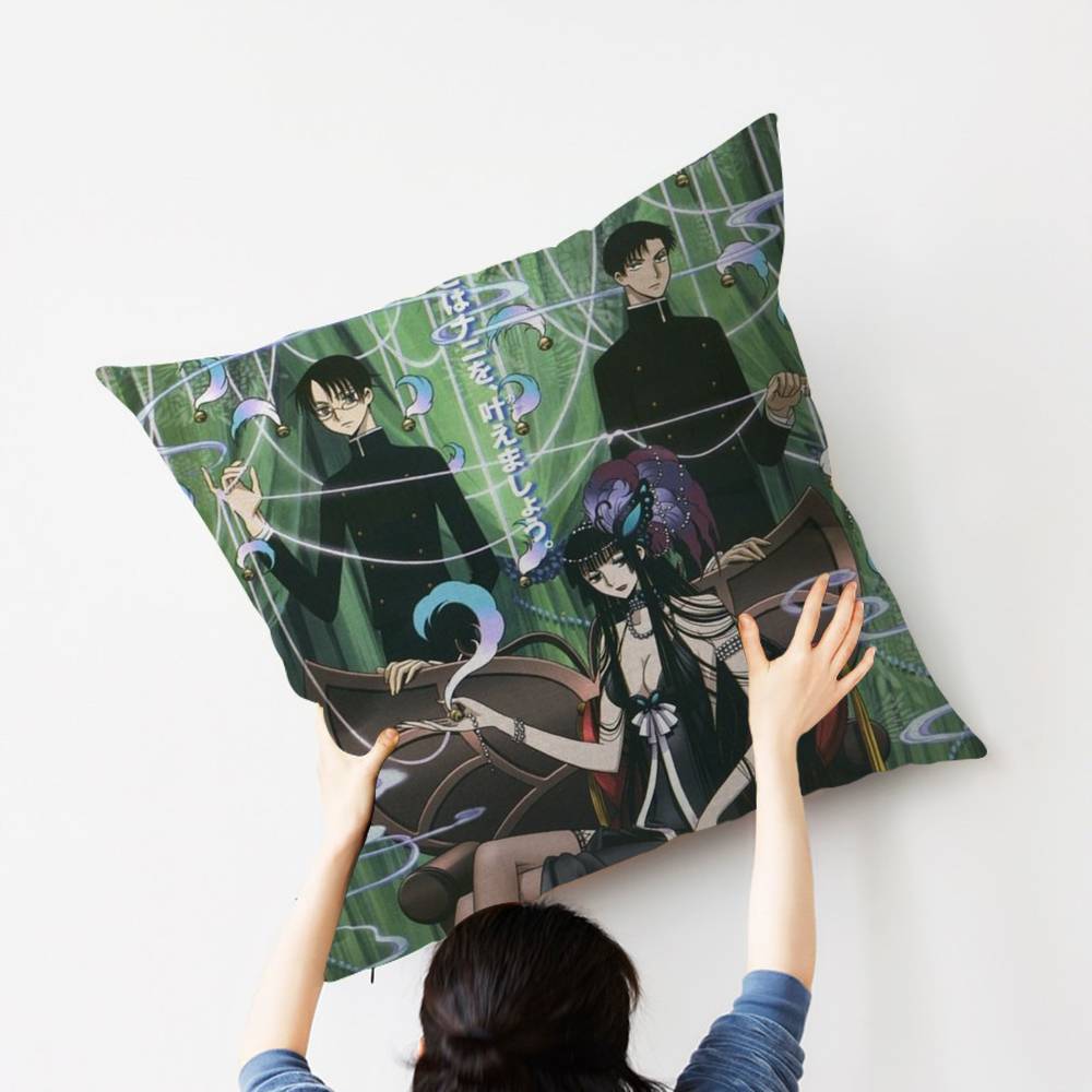Anime xxxHolic Pillow Cover for Bedroom Room and Living Room Sofa Decorative Cushion Cover