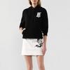 Burberry Monogram Motif Cotton Drawstring Hoodie Black 80243521