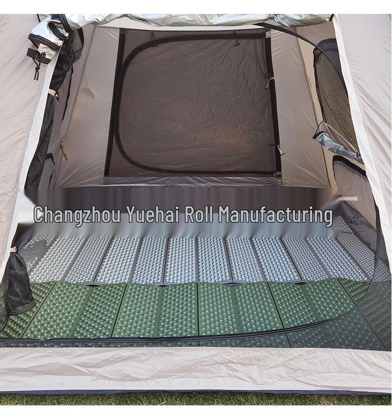 Outdoor Camping Honeycomb Moisture-Proof Sleeping Pad - Single Person Egg Nest Design with Aluminum Film
