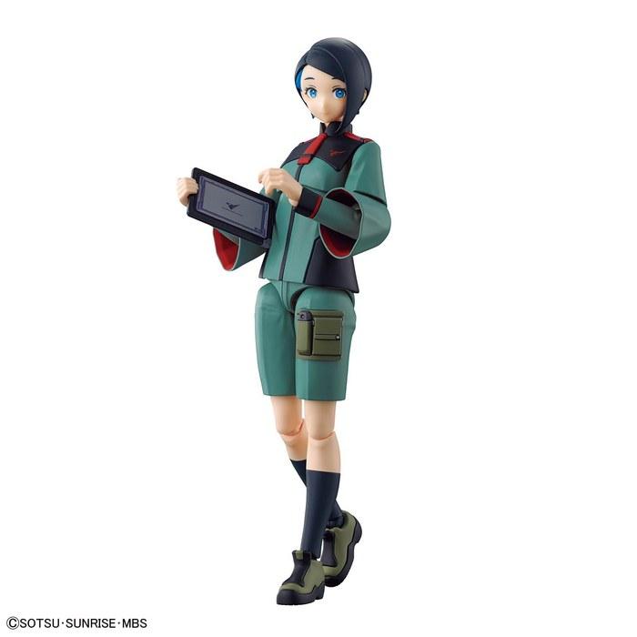 BANDAI SPIRITS Figure-rise Standard Mobile Suit Gundam: The Witch from Mercury Nika Nanaura Multicolor Model Kit