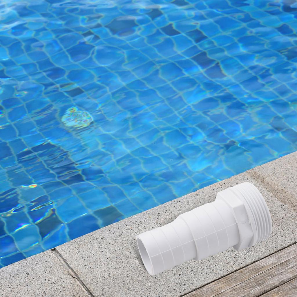 For swimming Pool Nozzle with 1 5 Inch Thread Designed for 32mm and 38mm Diameter Hoses Sturdy ABS Construction