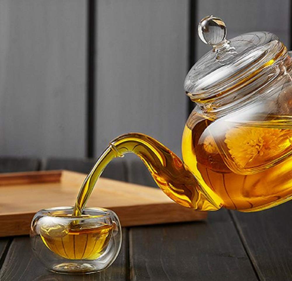 Cute Magic Lamp Glass Stylish Interior Decoration [morningplace] Teapot, (800ml)