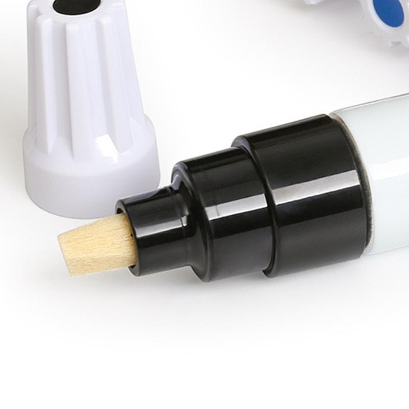 Banden Verf Pen Sneldrogend Waterbestendig Banden Marker Pen Schuin Schrijfvlak Voor Auto Banden Letters en Krasherstel