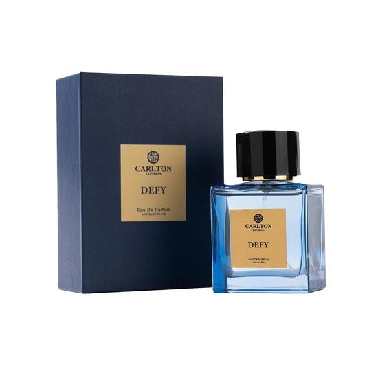 Carlton London DEFY EDP Духи для мужчин Стойкий запах, сандал, корица и теплый аромат для особых случаев, подарок для мужчин - 100 мл