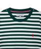 USPOLOASSN Cotton Round T-Shirt_Green Stripe