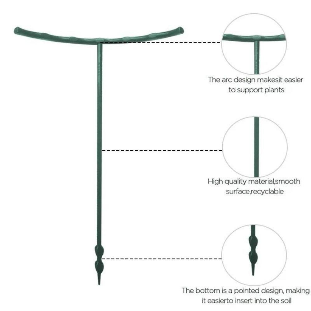 Support Pile Stand Plant Support Pile for Flowers Greenhouses Arrangement Fixing Rod Holder Garden Tools