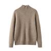 Women's Cashmere Knit Long Sleeve Base Layer - Soft, Warm, and Skin-Friendly for Autumn/Winter