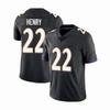 Baltimore Ravens 8 JACKSON 22 HENRY Football Jersey Embroidered Sports Uniform