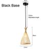 Retro Hand Woven Bamboo Chandelier Chinese Style Droplight Hotel Bedroom Living Room Art Decor Hanging Lamp Indoor Pendant Light