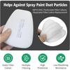 50 Pieces Of Respirator Filter Cotton, 5N11 Replaceable Particulate Filter Cotton, Suitable For Gas Respirators 6000, 6100, 6200, 6800, 7501,7502