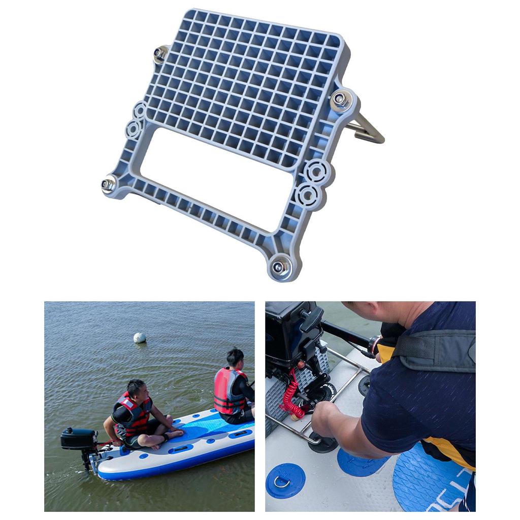 Motor Mounting Bracket Boat Holder Durable Accessory Inflatable Boats Dinghy Outboard