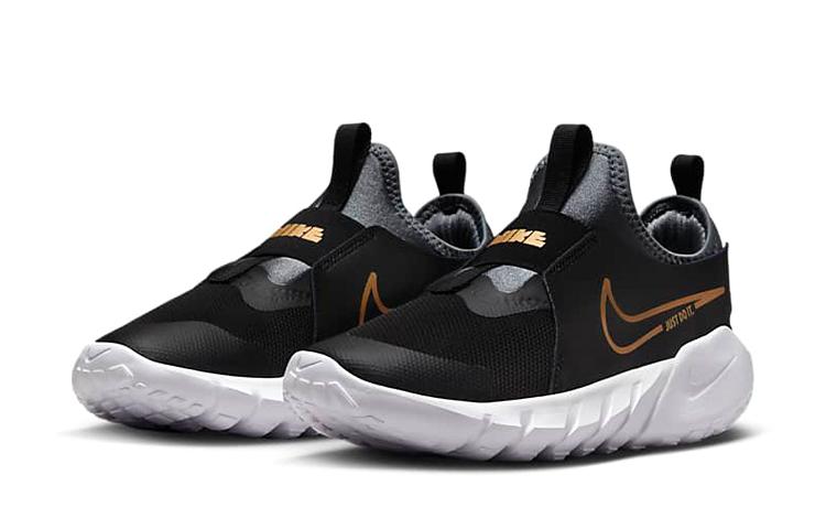 Nike Flex Runner 2 'Black Metallic Gold' GS DJ6038-007