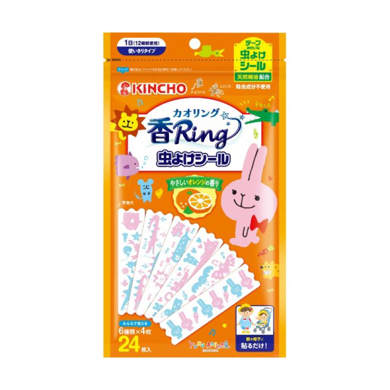 

KINCHO Kincho Kaoring средство от насекомых Seal Soft Orange Scent 24 листа