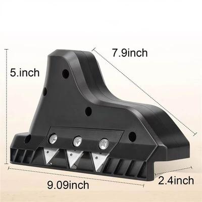 Freza rapidă pentru muchii, șanfren, plastic, gips-carton, placă de gips, gips-carton, accesoriu pentru muchii, seturi de freze, unealtă de planificare, rindea de lemn