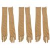 Long Arm Smartphone Long Set of 3 [Felimoa] Covers, Elastic, Cosplay, Operation, Gloves, (Brown)