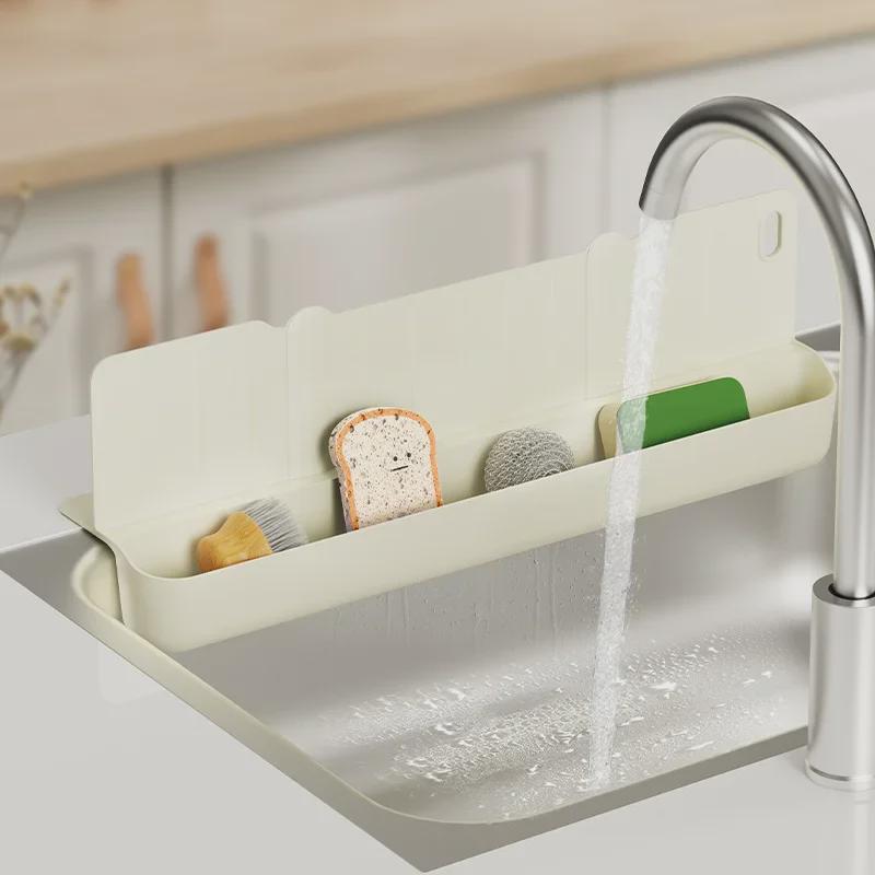 Multifunctional Kitchen Sink Splash Guard and Countertop Divider