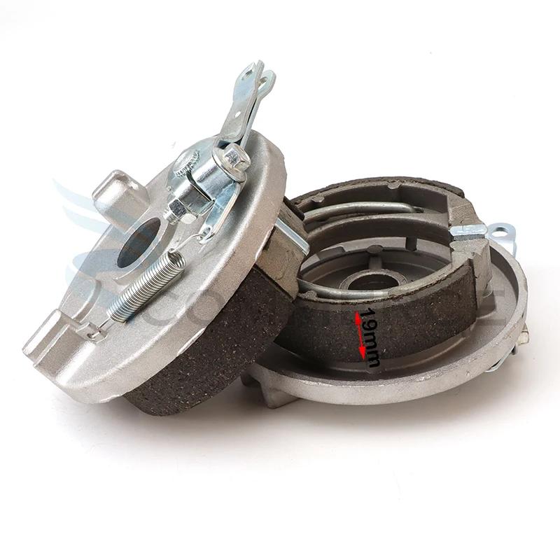 1PC Drum Brake Left/Right Brake Pads Brake Cover For 50cc 70cc 90cc 110cc 125cc 150cc TV Go Kart UTV Buggy Quad Bike Accessories