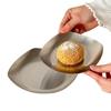 Retro Stainless Steel Cake Tray Square Luxury Dessert Plate Photo Props Minimalist Serving Tray Home Decoration