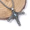 Bloodborne Fluch Spiel Schwert Jäger Abzeichen Halskette Personalisierter Anhänger Schmuck Geschenk - Gaming-Themen-Accessoire