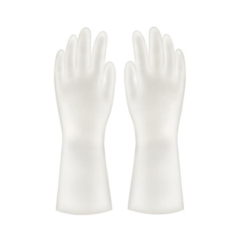 Transparent Nitrile Household Gloves