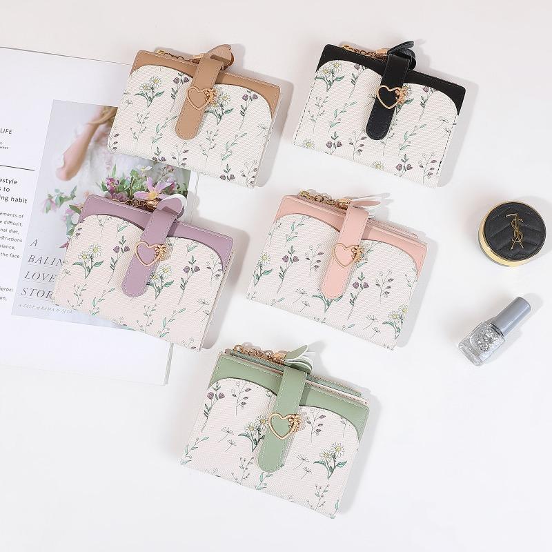 Simple Short Wallet Multi-card Change Bag Card Bag Small Fresh and High-end Women's Wallet