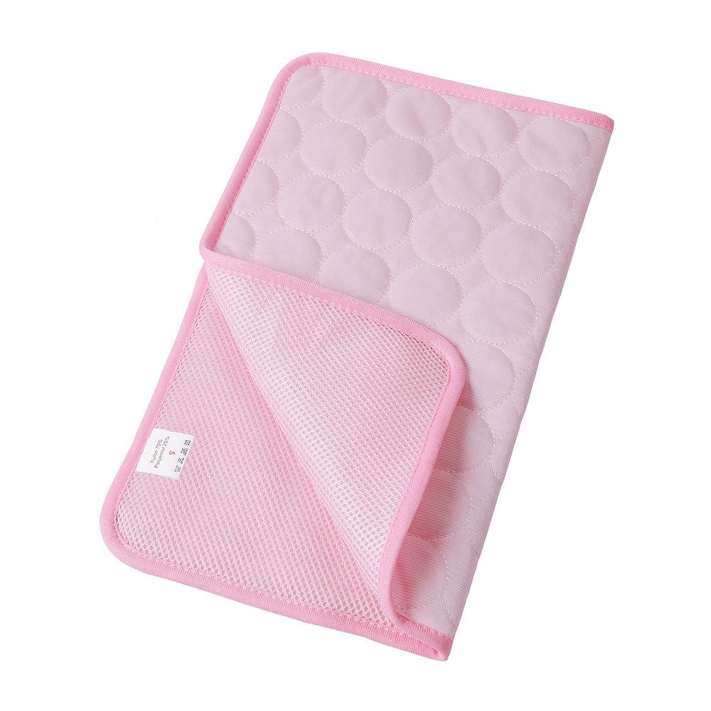Pet Ice Silk Mat Dog Mat Summer Cool Mat Cooling Breathable Cat Cool Mat Cooling Supplies Small Large Dog Pet Mat