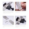 20mm 22mm Business Solid Stainless Steel Metal Watch Strap for Samsung Watch Bands Universal Watch Strap