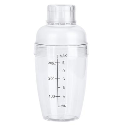PC Cocktail Shaker with Scale Milk Teapot Juices Wine Plastic Cup for Home Bar Store