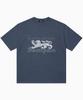 SAINTPAIN Sp Medieval Emblem Short Sleeve T-Shirt Navy