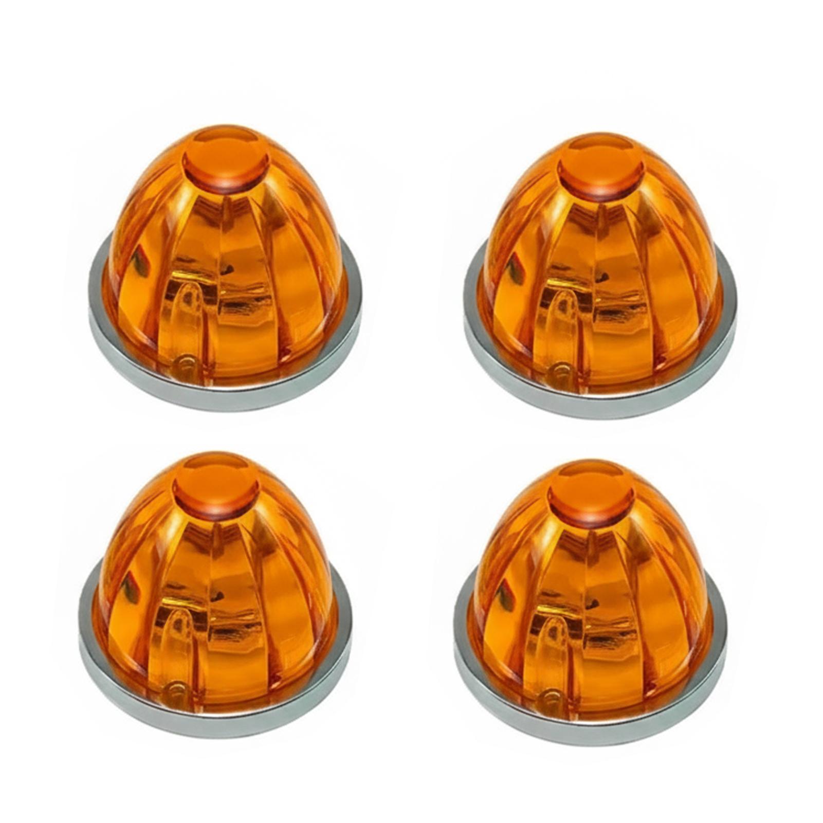 

Truck LED Side Marker Light Double Face Indicator Turn Signal Light Rear Stop Warning Lamp For Car Trailer Lorry Van RV оранжевый