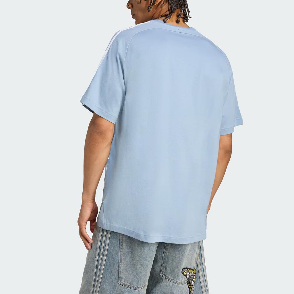 Adidas SS25 Teamgeist Loose Fit Crew Neck Comfortable Pullover Short Sleeve T-Shirt Men Tops KE0144