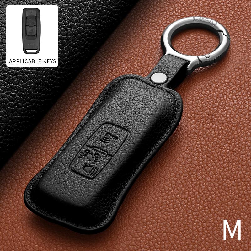 Leather Car Remote Key Case Shell For Honda SH 125 Forza 350 250 750 ADV 150 X-ADV SH300 150 SH150i Auto Key Garnish Accessories