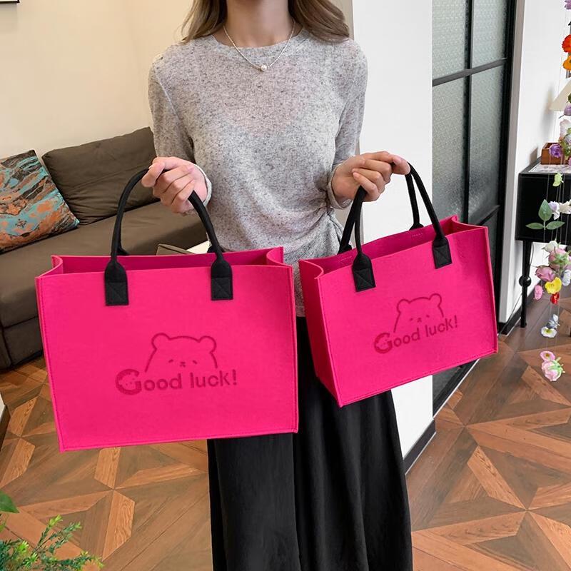 HANDUNYOU Войлочная сумка-тоут