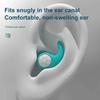 Soft Silicone Earplugs Noise Canceling Waterproof Comfortable for Sleep Swimming Three Layer Mute Ear Protection Filter