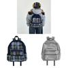 Polyester Soft Book Backpack With Zipper Closure For Daily Use