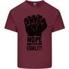 Hope for Equality Black Lives Matter LGBT Unisexs Light Cotton TShirt