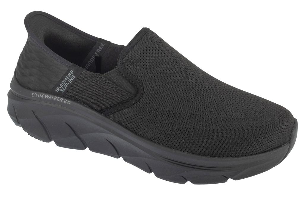 Skechers Slip-ins: D'Lux Walker 2.0 - Reeler, Mens Black Sneakers