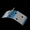 36 Pieces Mini Double Sided Hair System Tape Adhesive Ultra Strong Hold Blue Less
