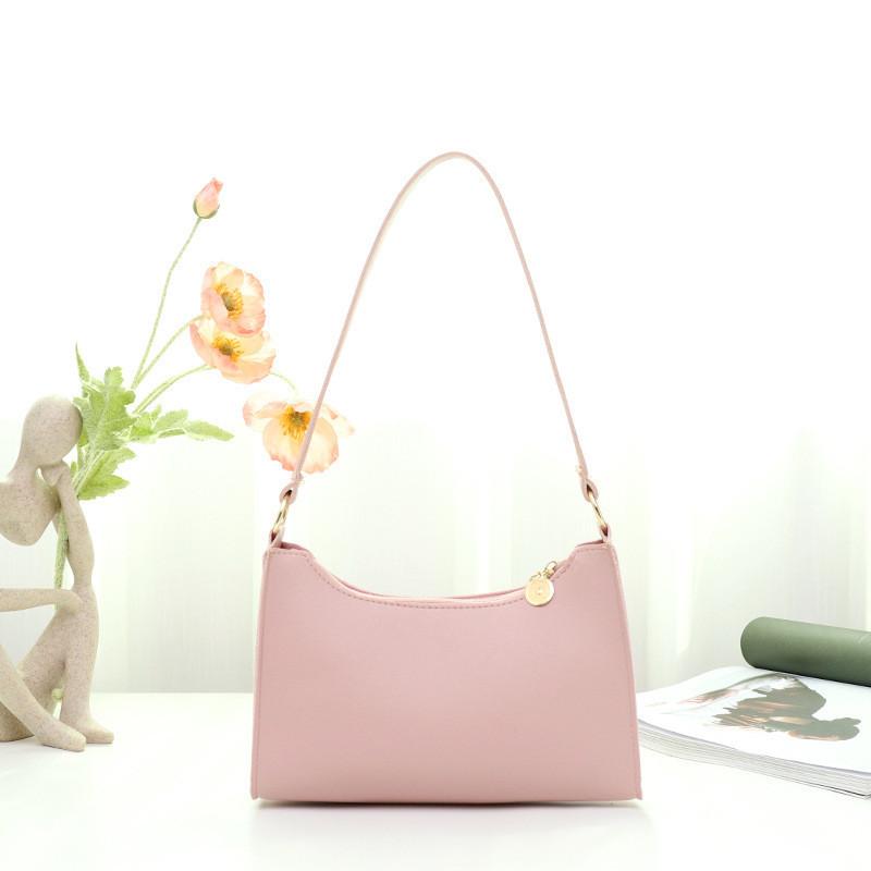 2022 Hobo Armpit Bag Ladies Handbags Simple Fashion Stick Bag Korean Tote Bag Women White