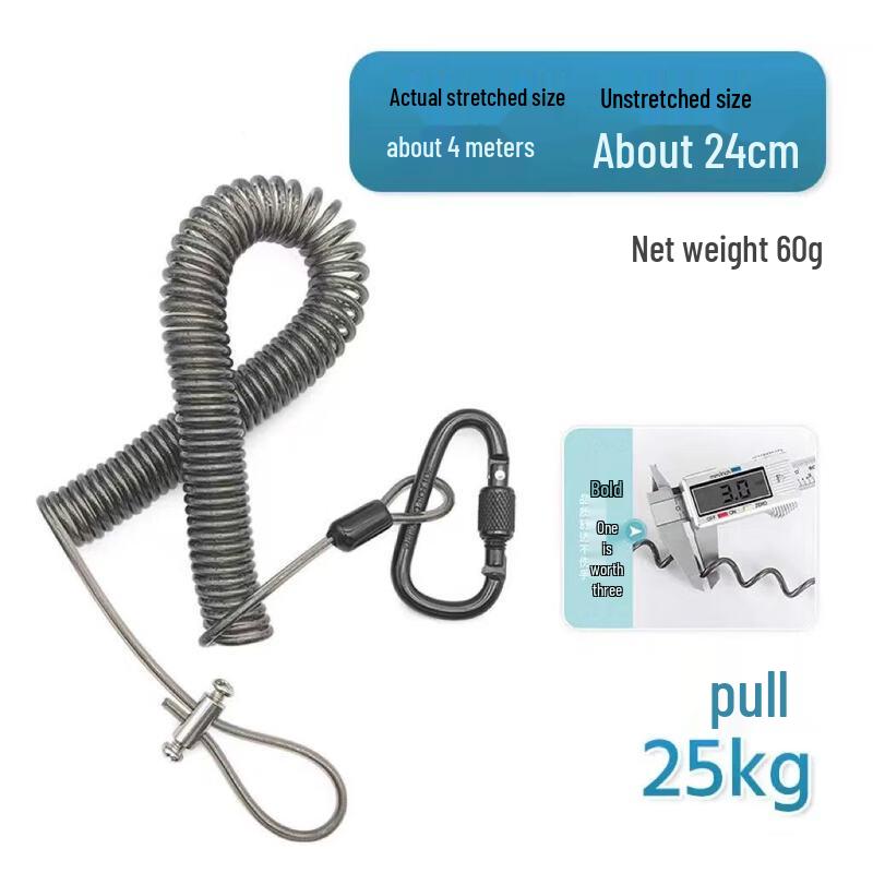 DAXTE Spring Retractable High-Altitude Safety Rope